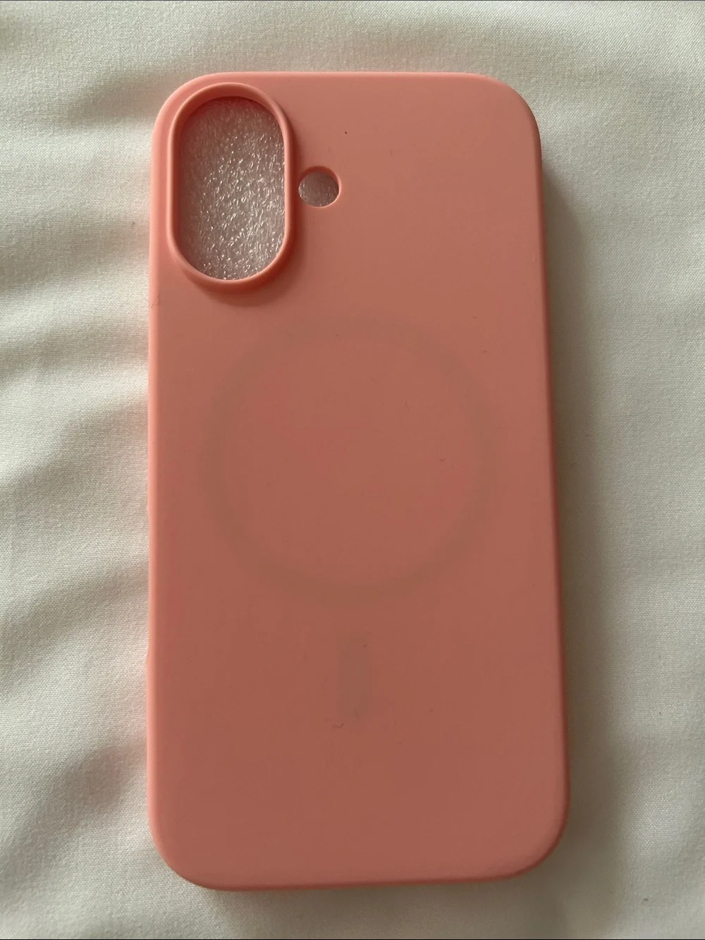 New iPhone 16 Soft Pink Silicone Compatible with Apple iPhone